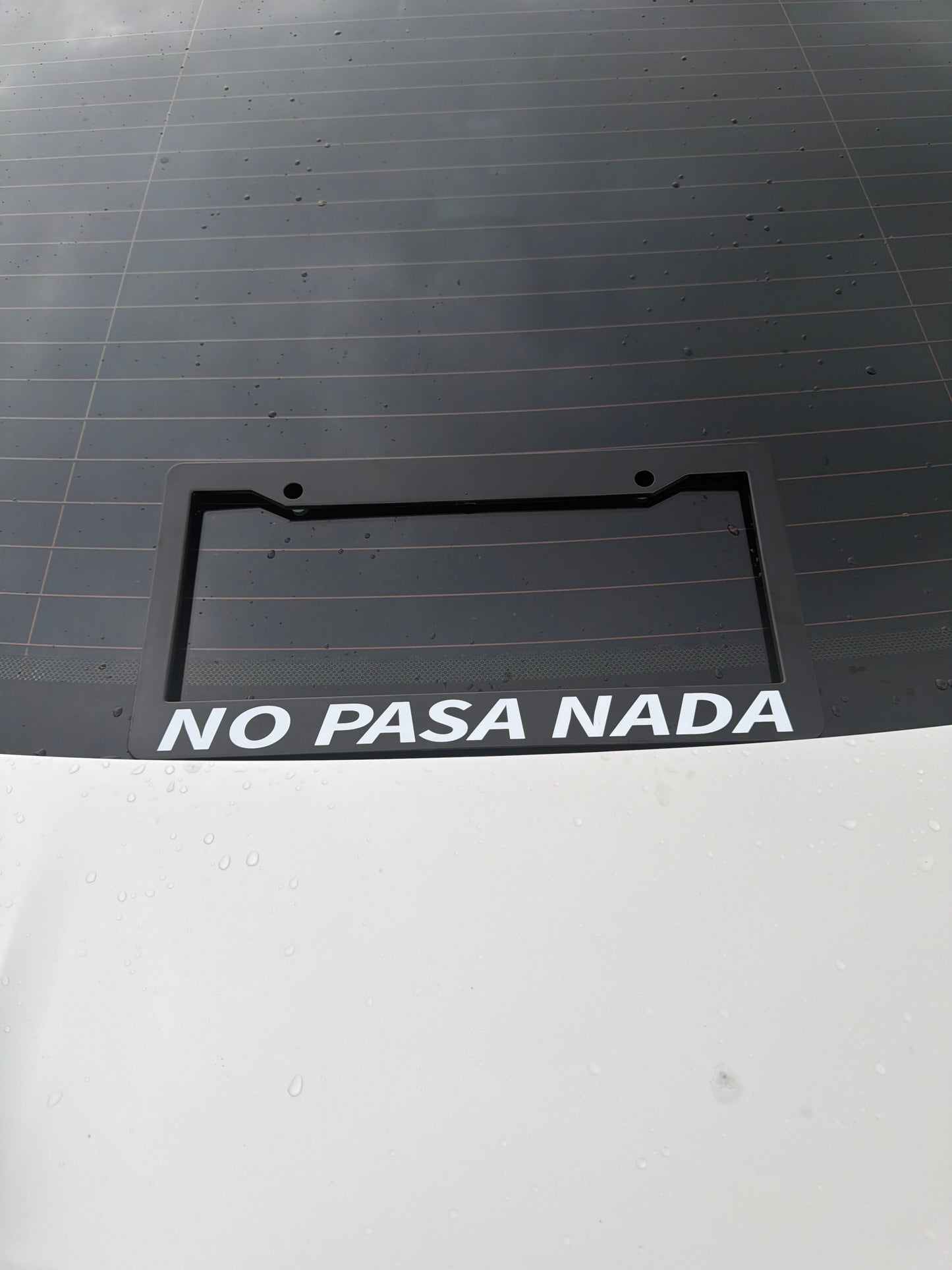 license plate frame