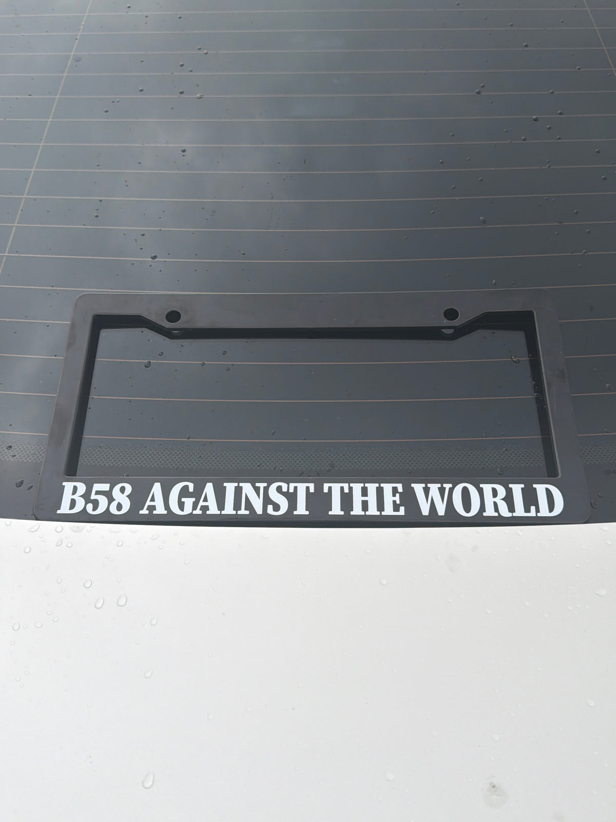 license plate frame