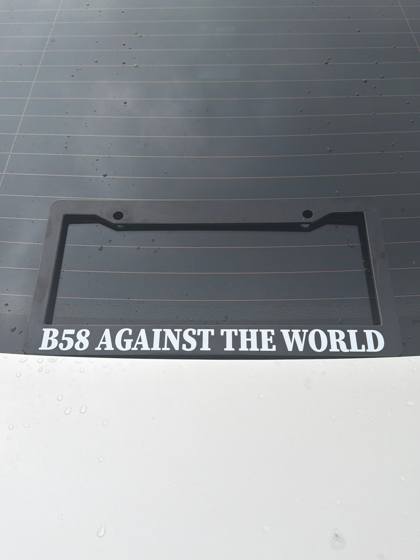 license plate frame