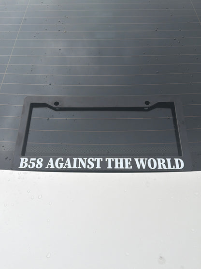 license plate frame