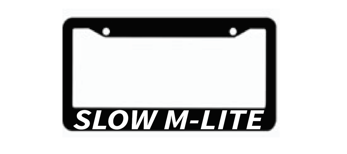 license plate frame